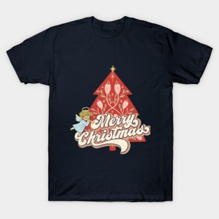 Vintage Angel christmas wish T-Shirt